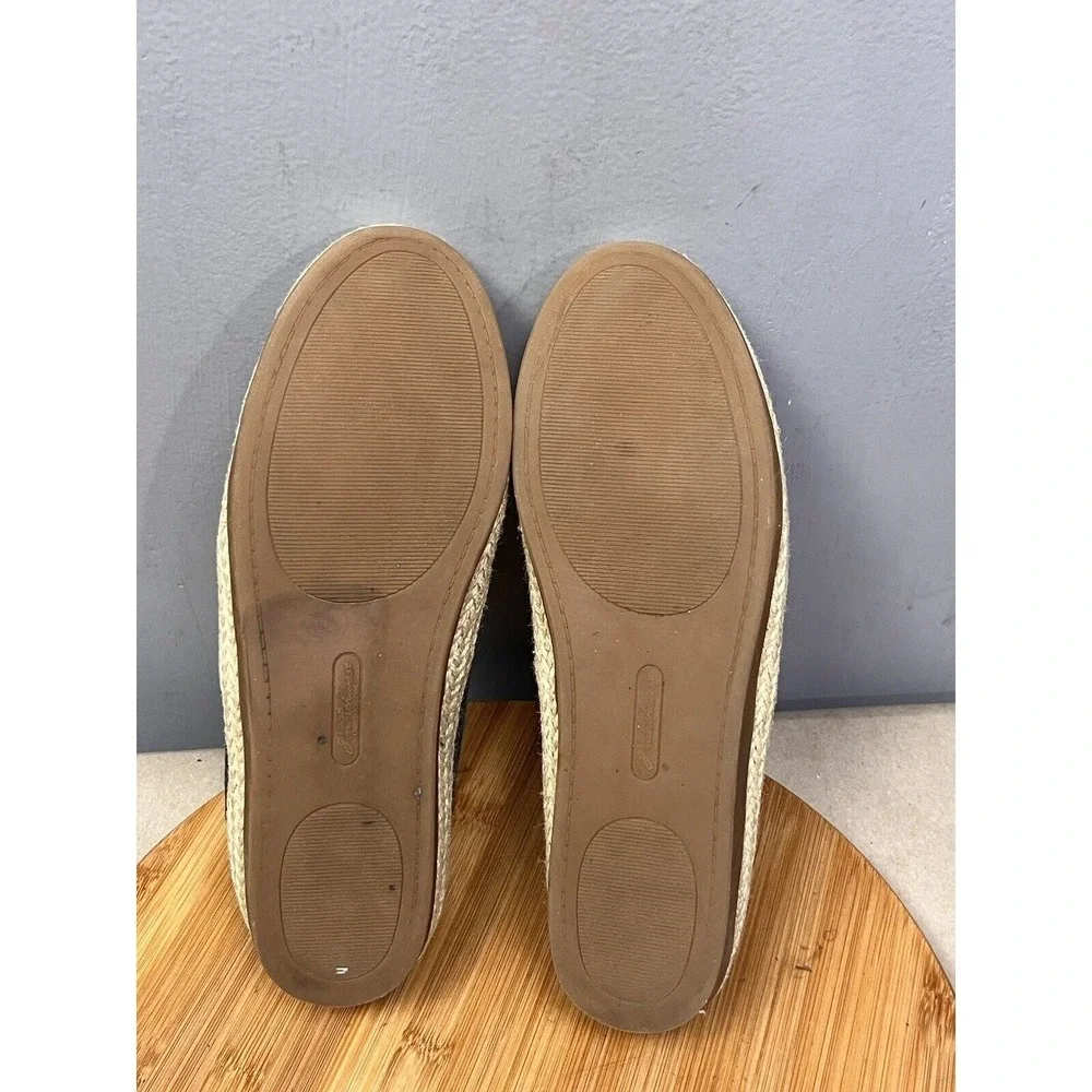 Great Northwest Clothing Company Sally Slip On Shoes Womens 9.5 Black Espadrille